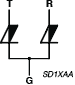 Device Symbol TISP1xxx