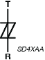 Device Symbol TISP4xxxHx
