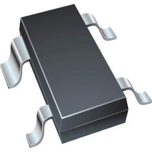 Illustration of the Bourns® CD143A steering diode array, an ESD protection product optimized for ESD, EFT, and surge protection.